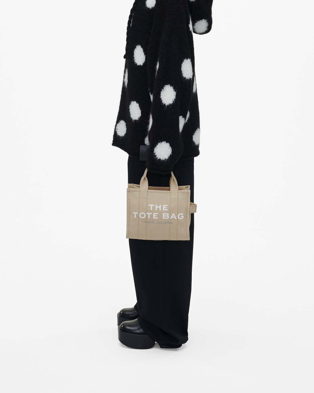 Marc Jacobs The Canvas Small Tote Bag Beige