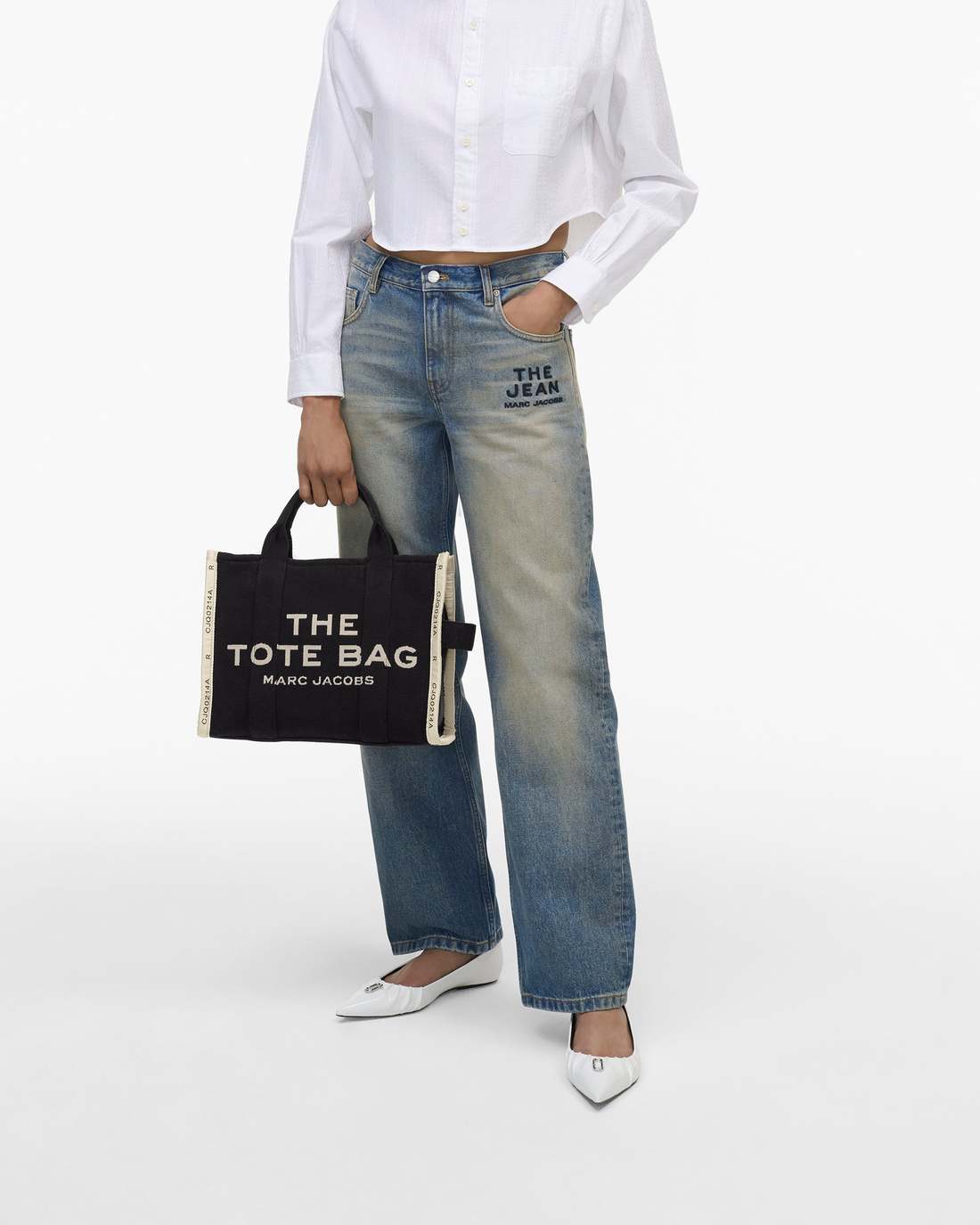 The Jacquard Medium Tote Bag Black Marc Jacobs / BAGS