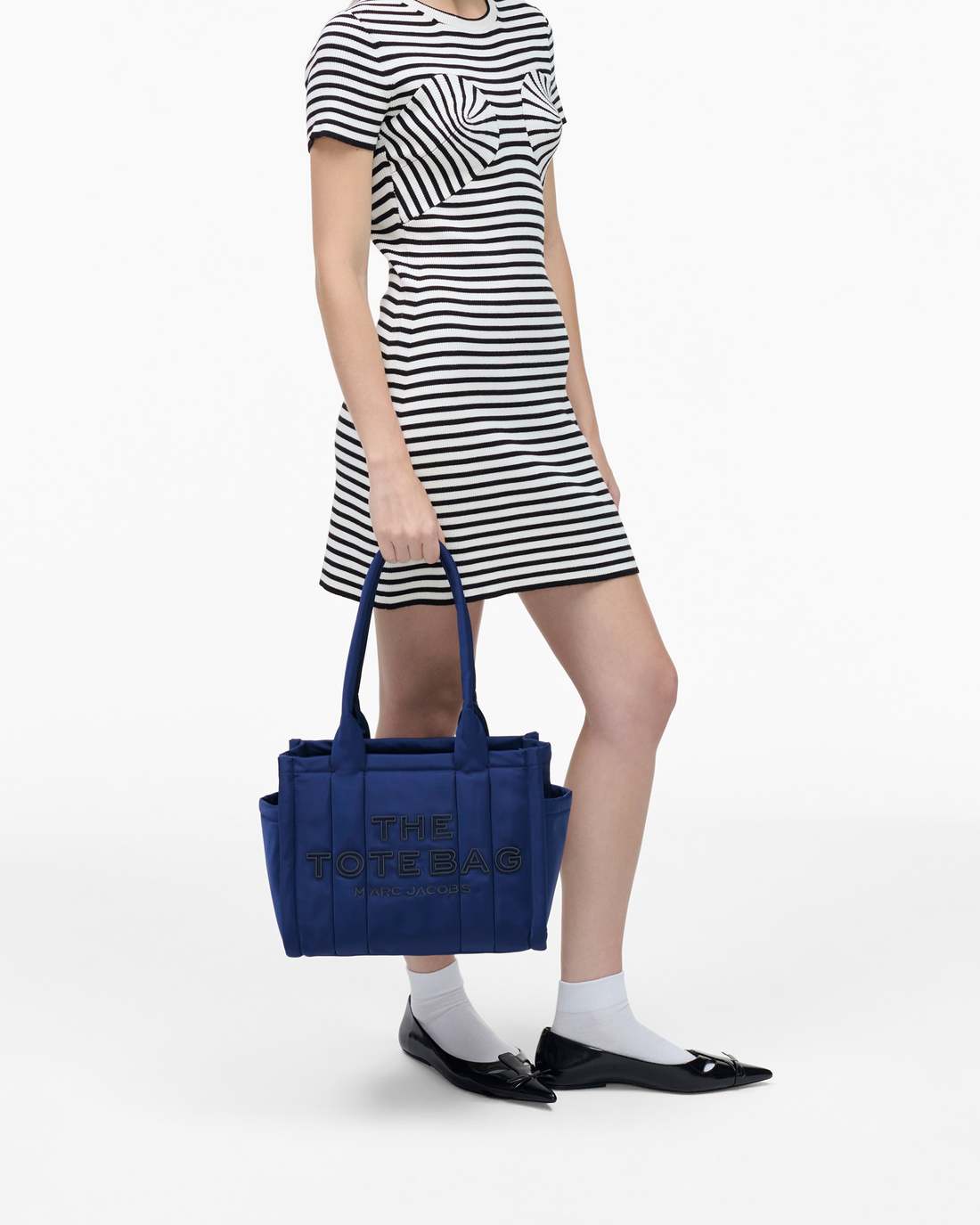 The Puffy Nylon Medium Tote Bag Blue Sea Marc Jacobs / BAGS