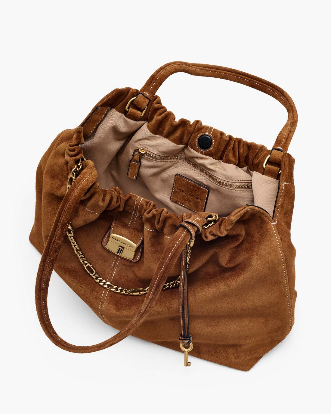 Marc Jacobs The Suede Cristina Tote Copper