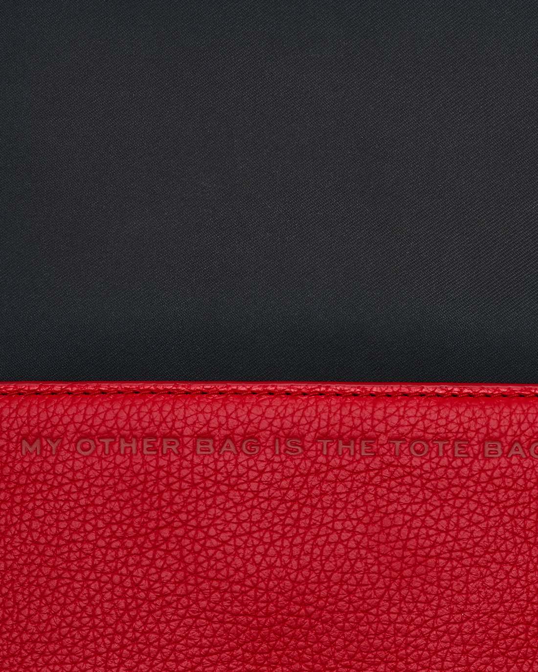 The Leather Mini Bag True Red Marc Jacobs / BAGS|WALLETS