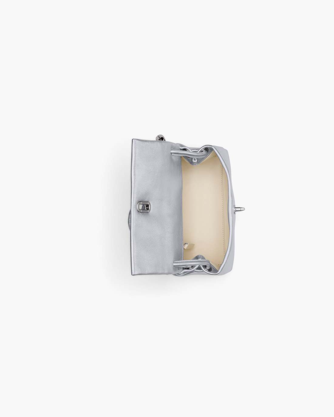 The Metallic Mini Dual Bag Silver Marc Jacobs / BAGS