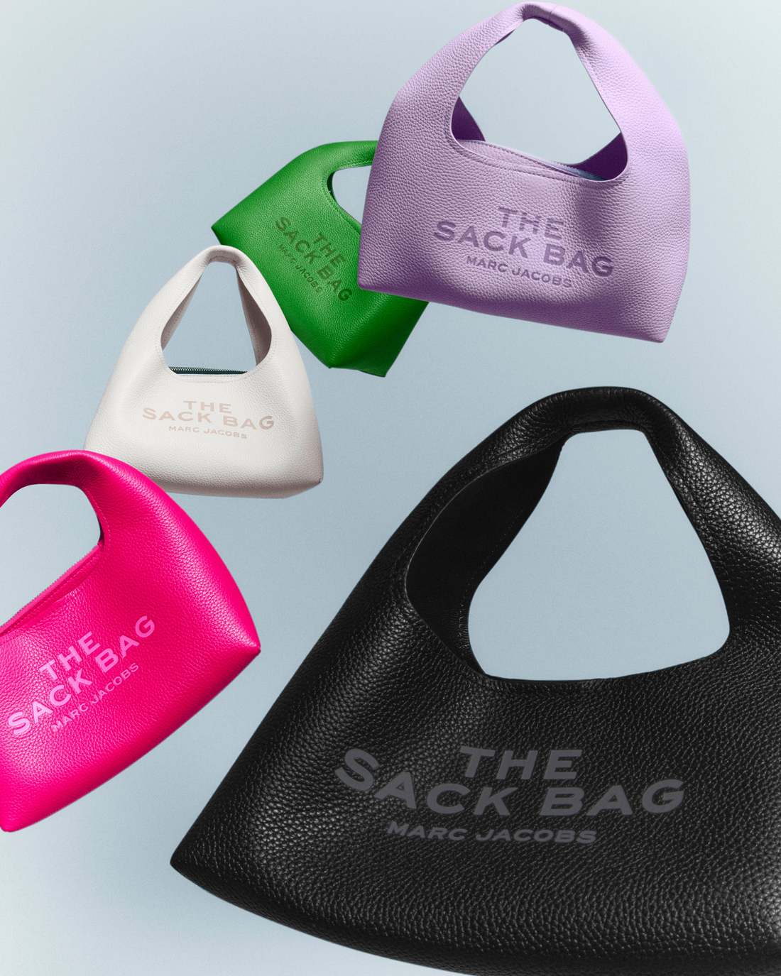 The Mini Sack Bag Tonal Black Marc Jacobs / BAGS