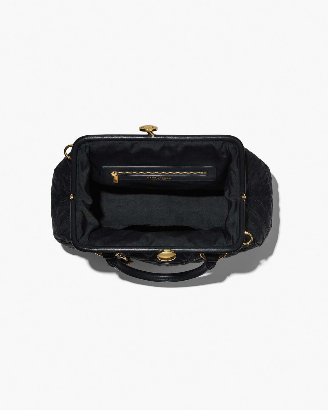Re-Edition Quilted Leather Stam Bag Black Marc Jacobs / BAGS