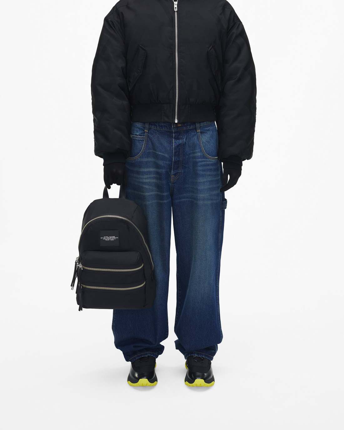 The Biker Nylon Large Backpack Black Marc Jacobs / BAGS