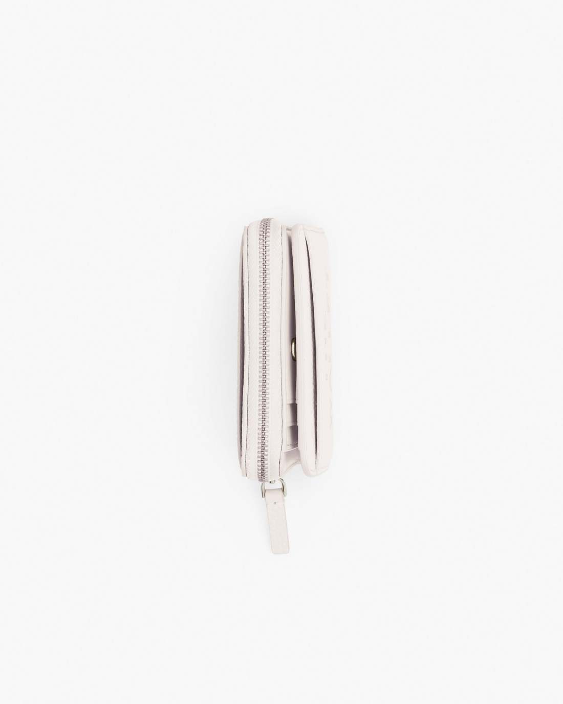 The Leather Mini Compact Wallet Cotton Marc Jacobs / WALLETS