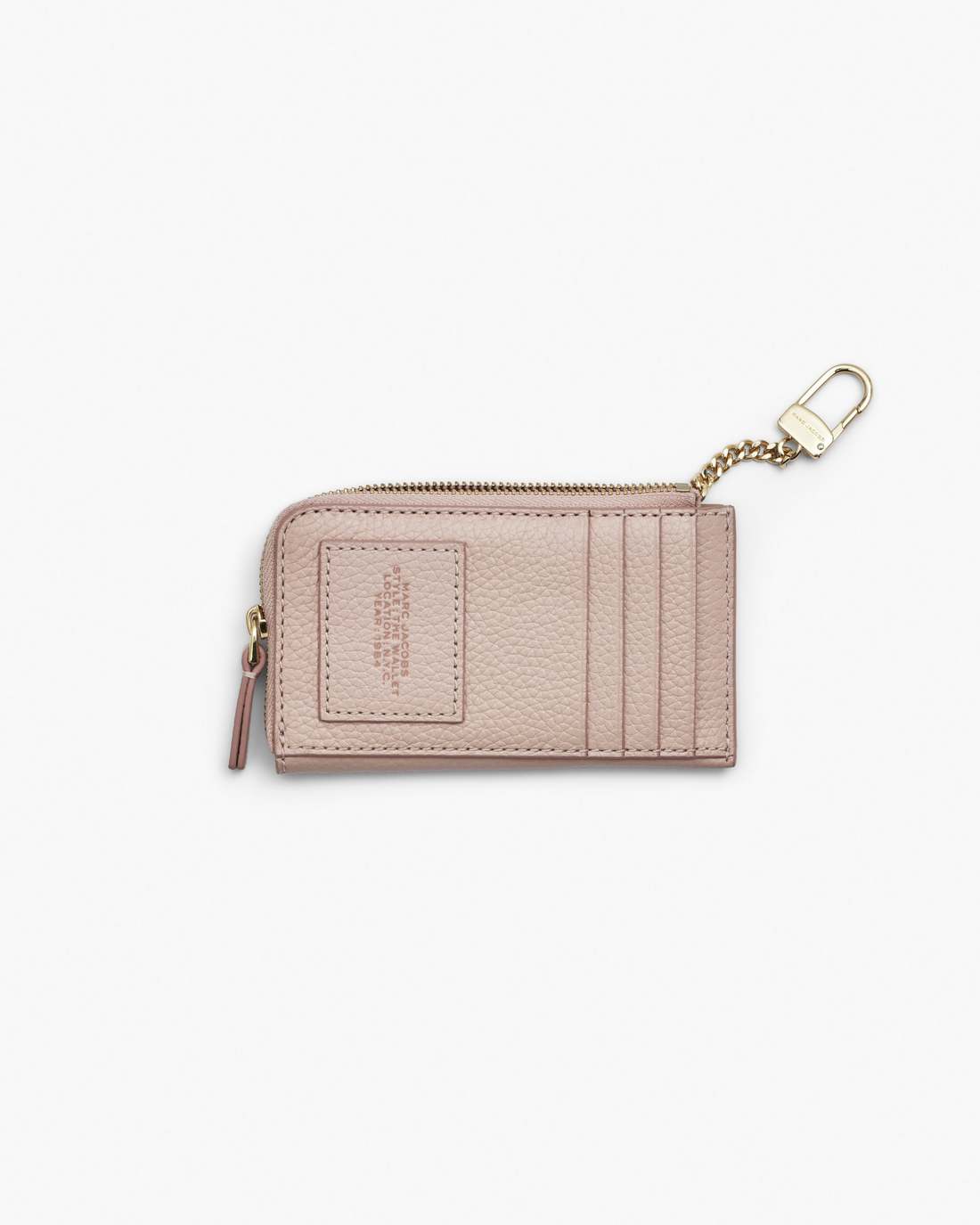 The Leather Top Zip Multi Wallet Rose Marc Jacobs / WALLETS