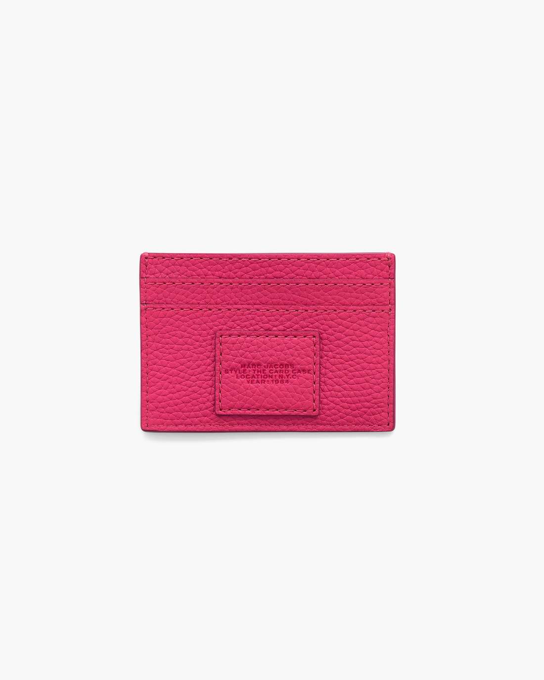 Marc Jacobs The Leather Card Case Raspberry Pink