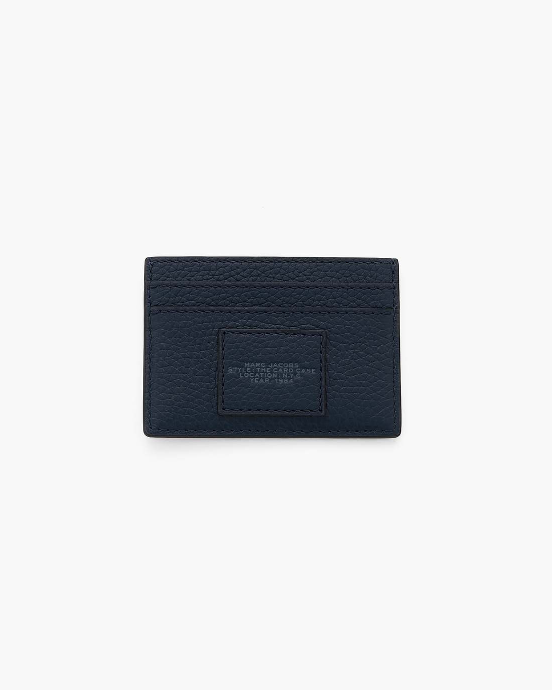 Marc Jacobs The Leather Card Case Blue Sea