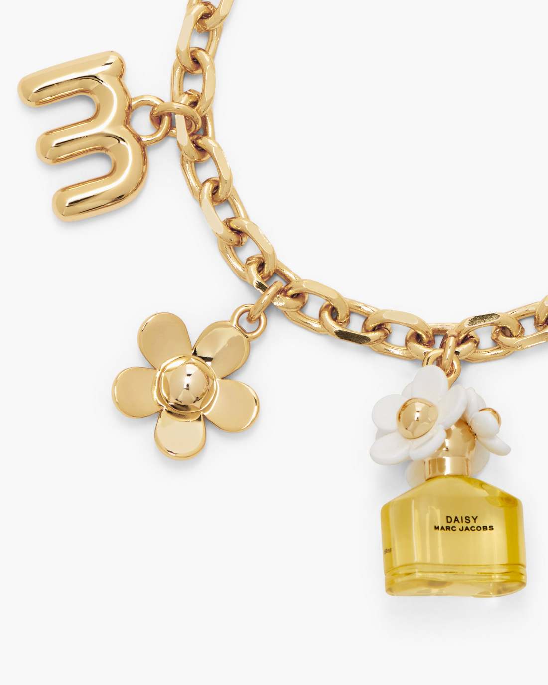Marc Jacobs Daisy Charm Bracelet Gold/Yellow Multi