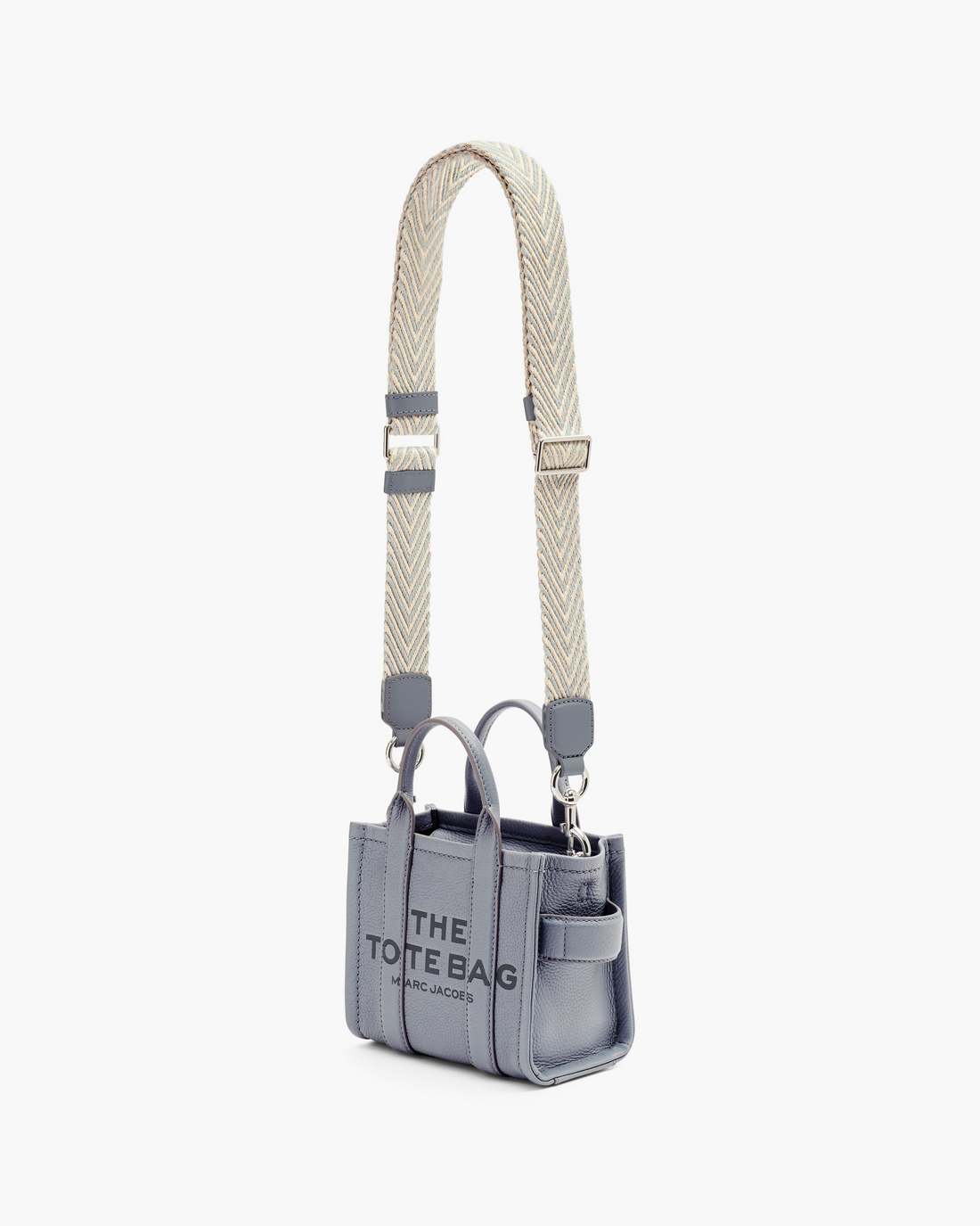 Marc Jacobs The Thin Arrow Webbing Strap Wolf Grey Multi