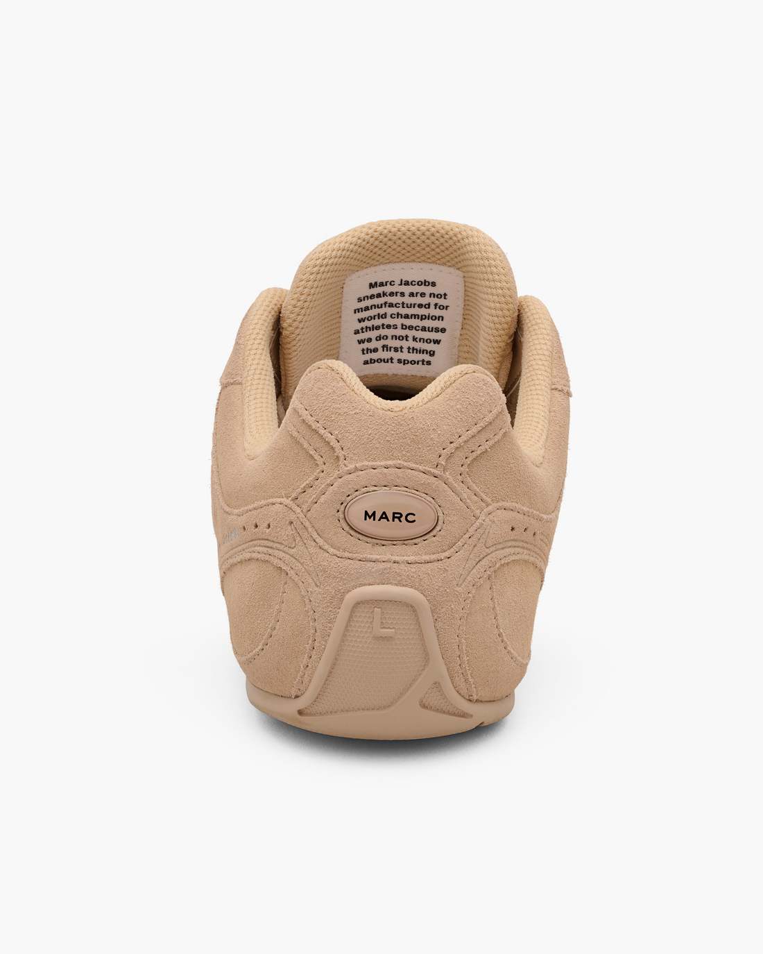Marc Jacobs The Suede 72 Spring Sneaker Sand