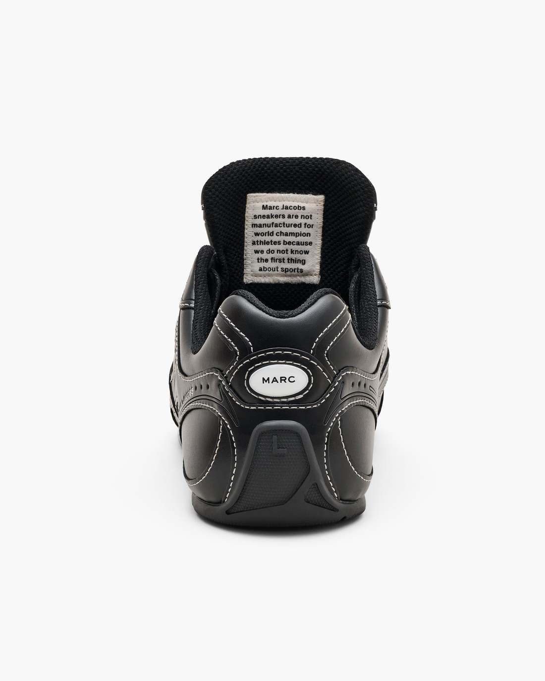 Marc Jacobs The Stitched 72 Spring Sneaker Black