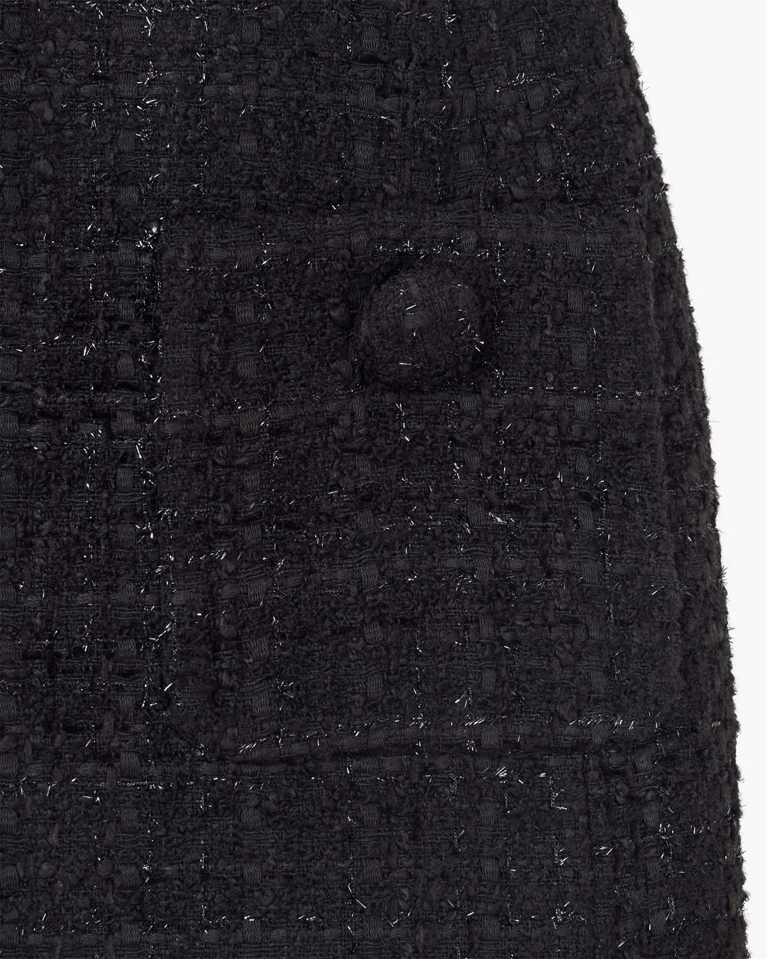 Marc Jacobs Sculptural Tweed Dress Black