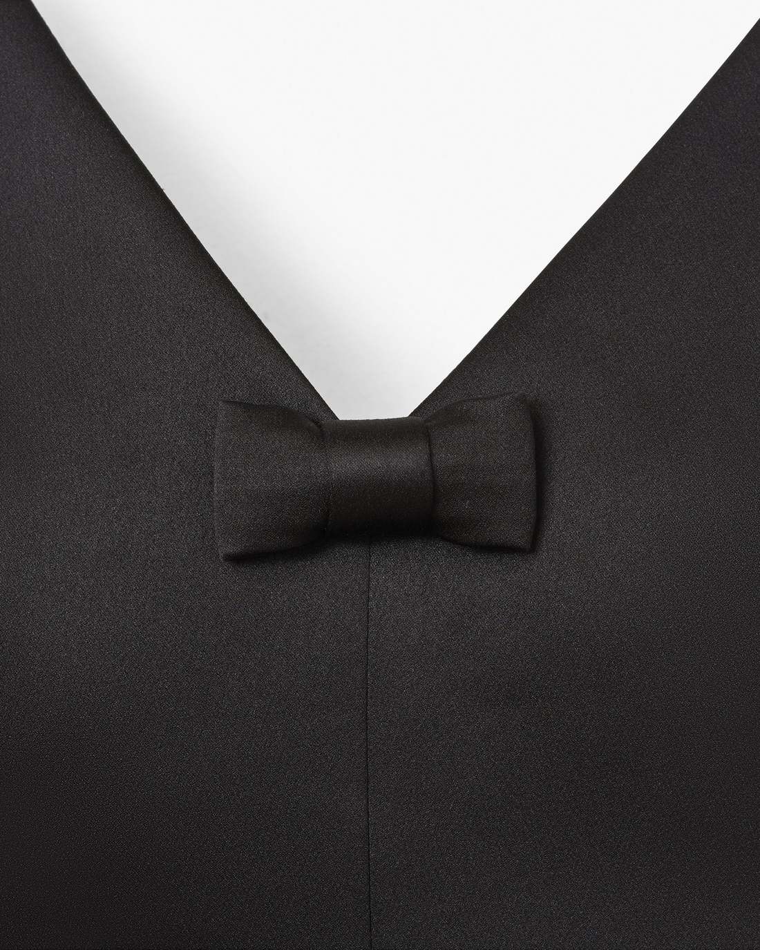Marc Jacobs Satin Bow Dress Black
