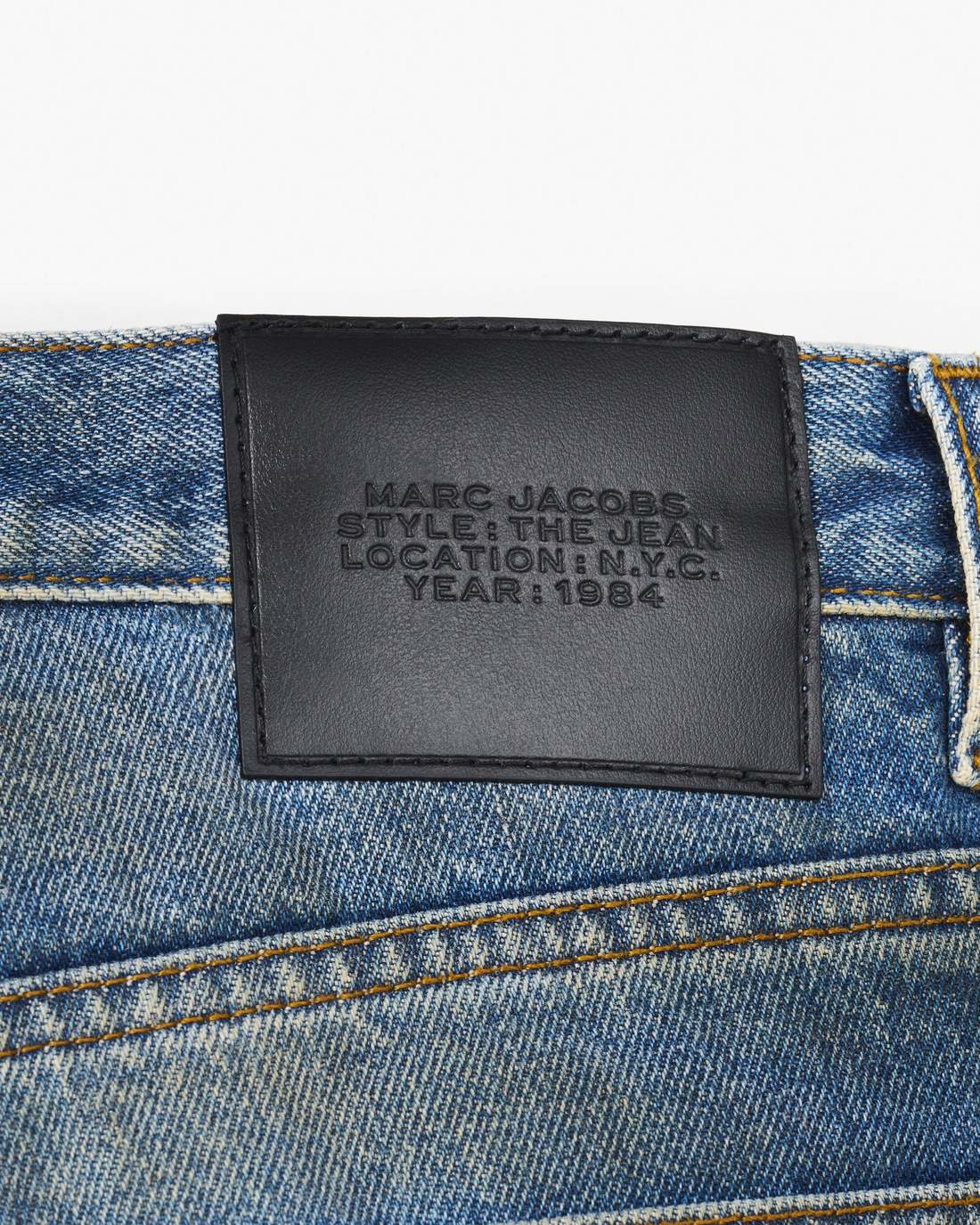 Marc Jacobs The Washed Jean Medium Wash Indigo
