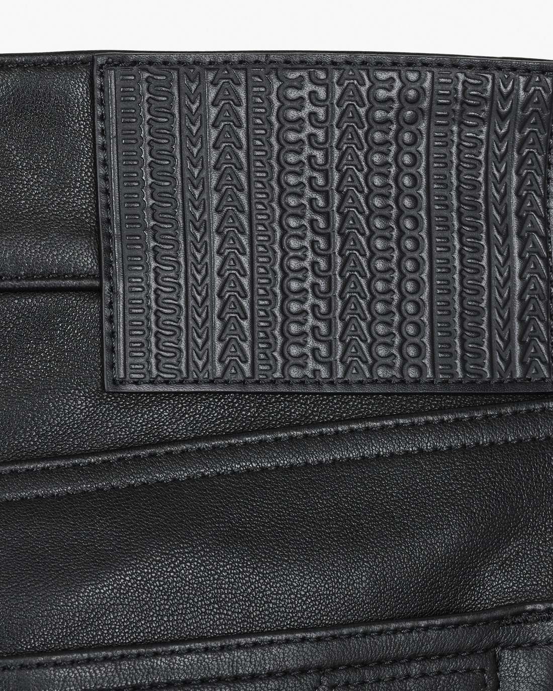 Marc Jacobs The Leather Skort Black