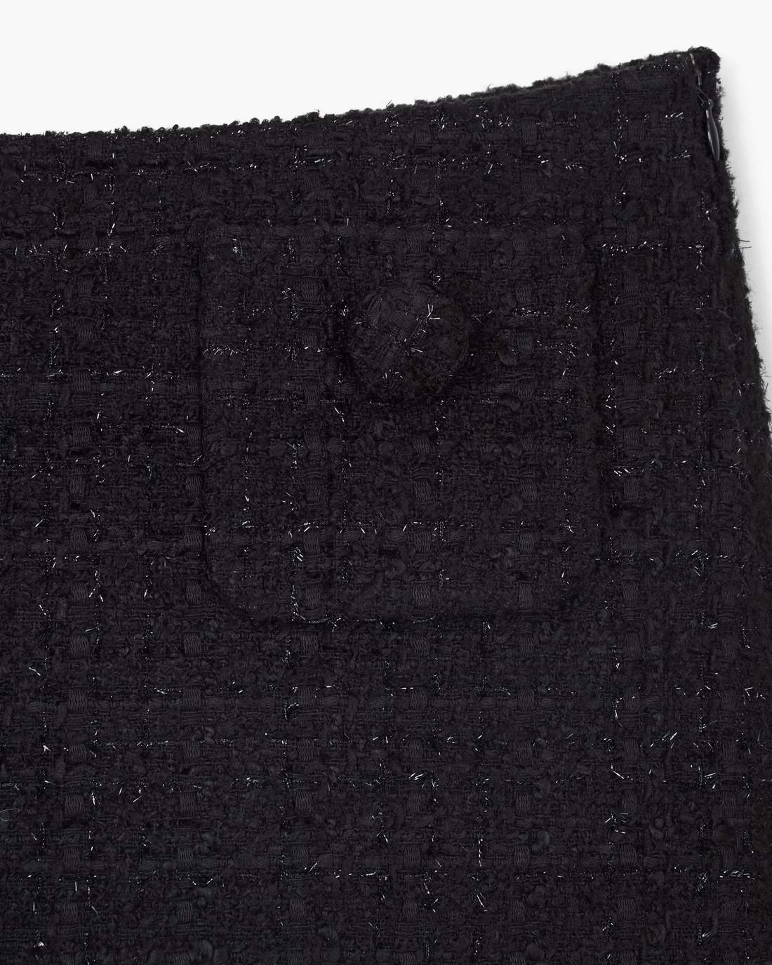 Marc Jacobs Tweed Mini Skirt Black