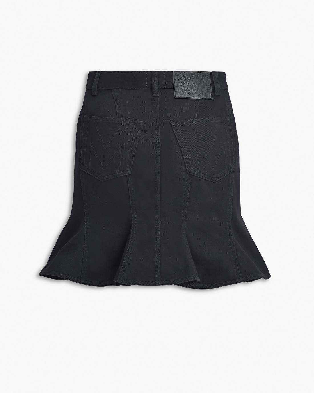 The Fluted Mini Skirt Black Marc Jacobs / READY TO WEAR