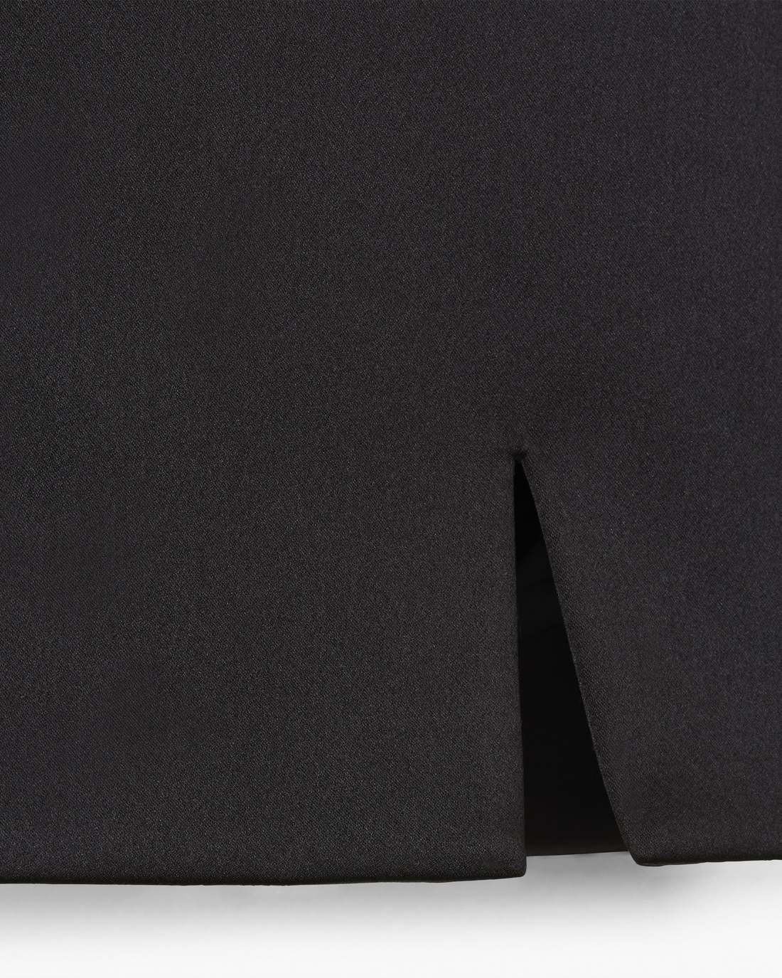 Marc Jacobs The Duchess Satin Skirt Black