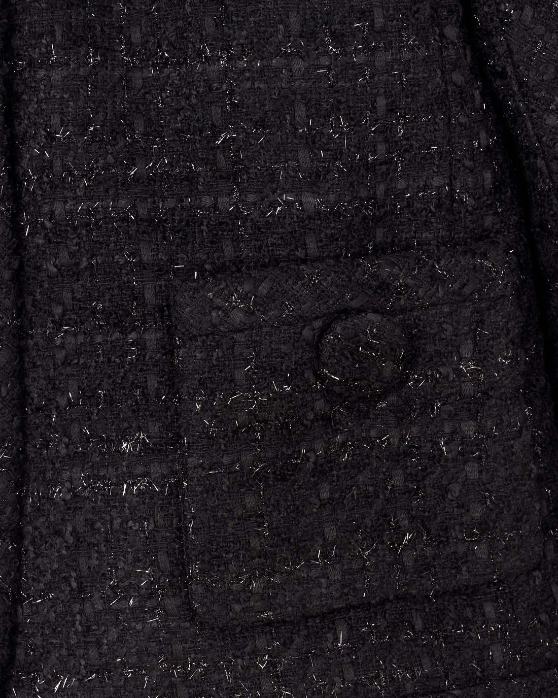 Marc Jacobs Tweed Backwards Lady Jacket Black