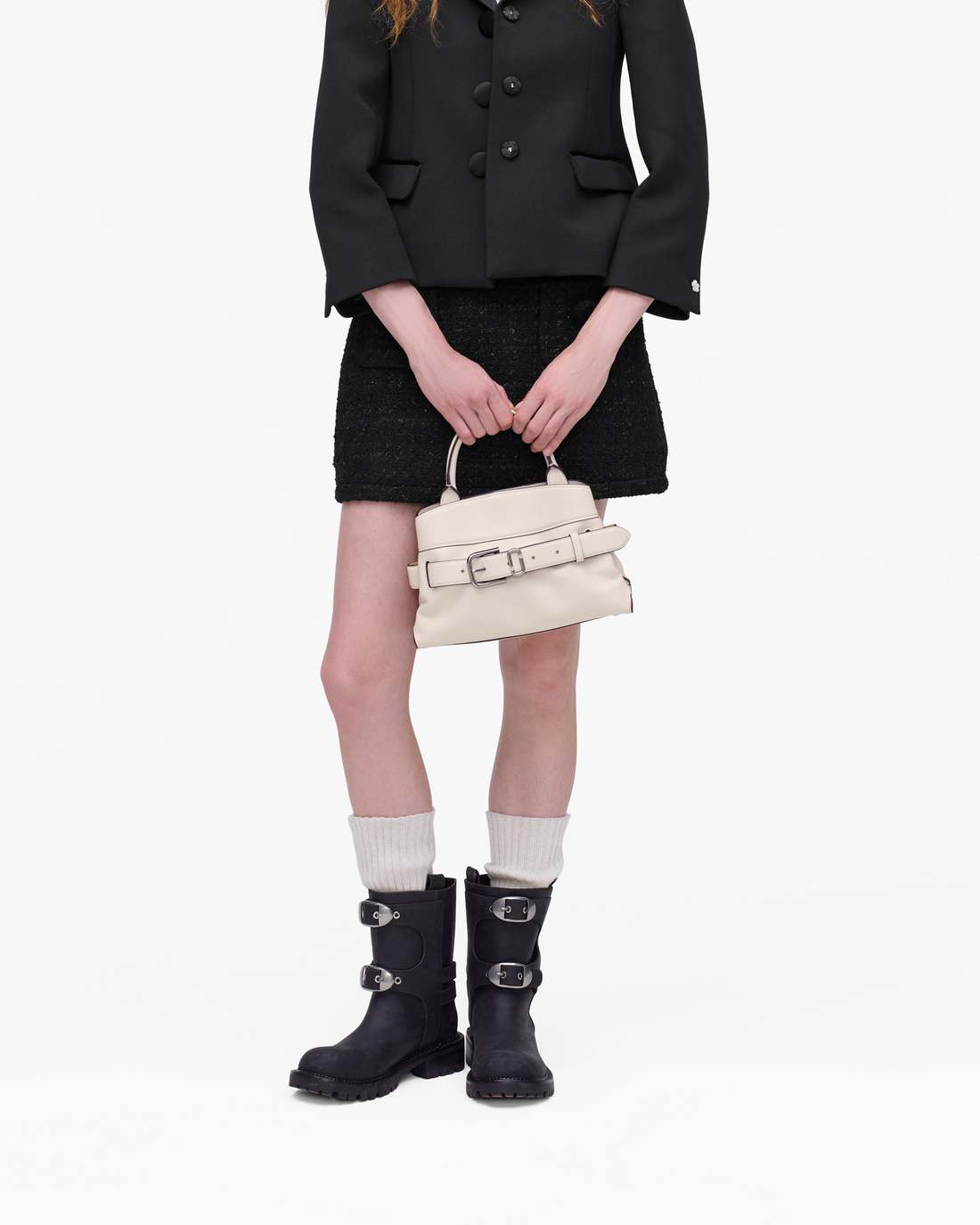The Dakota Small Satchel Cloud White Marc Jacobs / NEW ARRIVALS