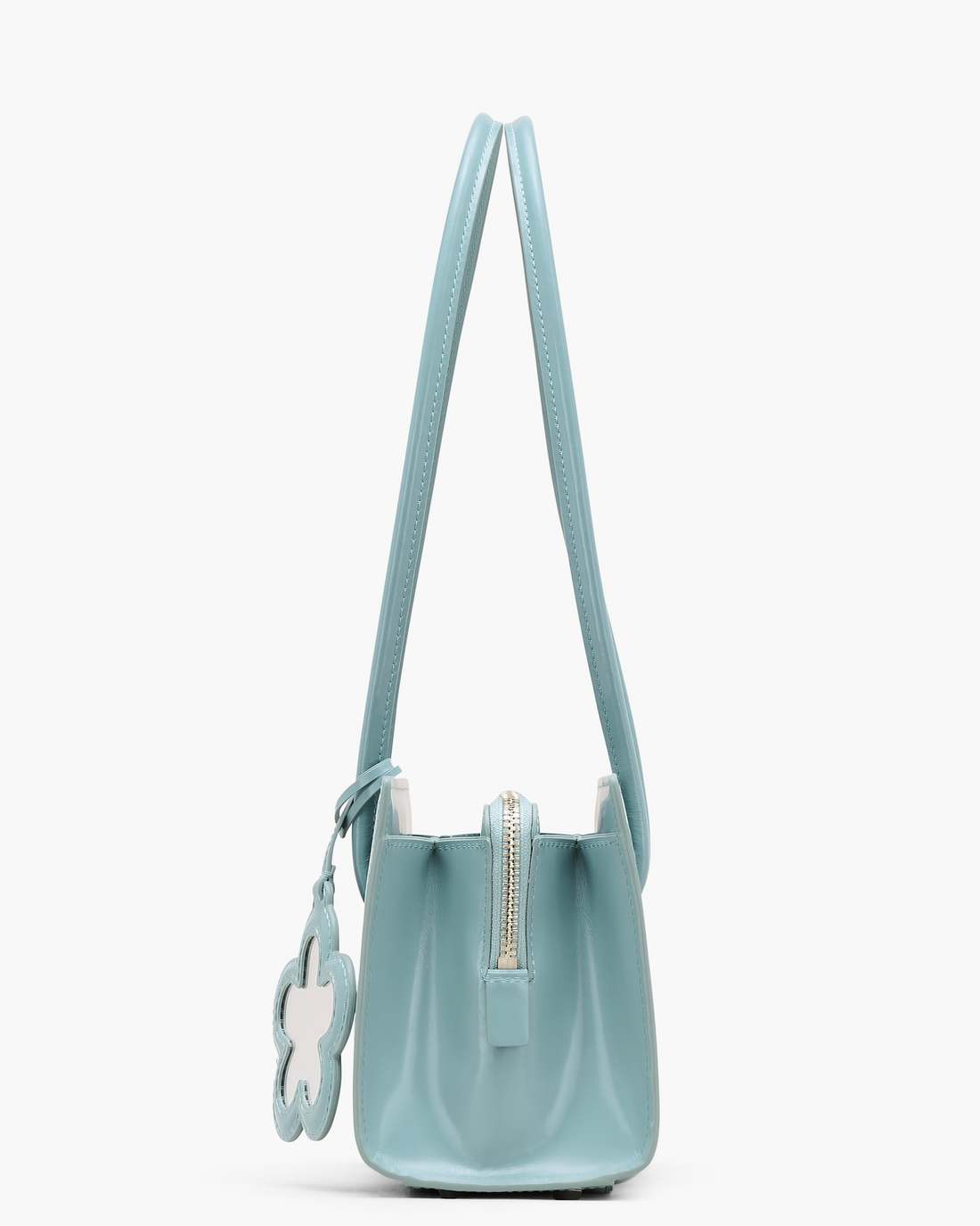 Marc Jacobs The Glam Mirror Satchel Sky Blue