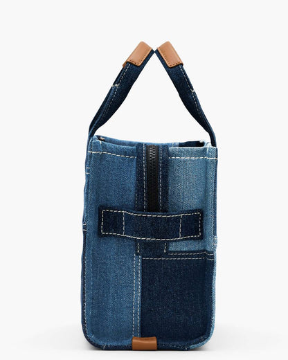 Marc Jacobs The Denim Small Tote Bag Blue Denim