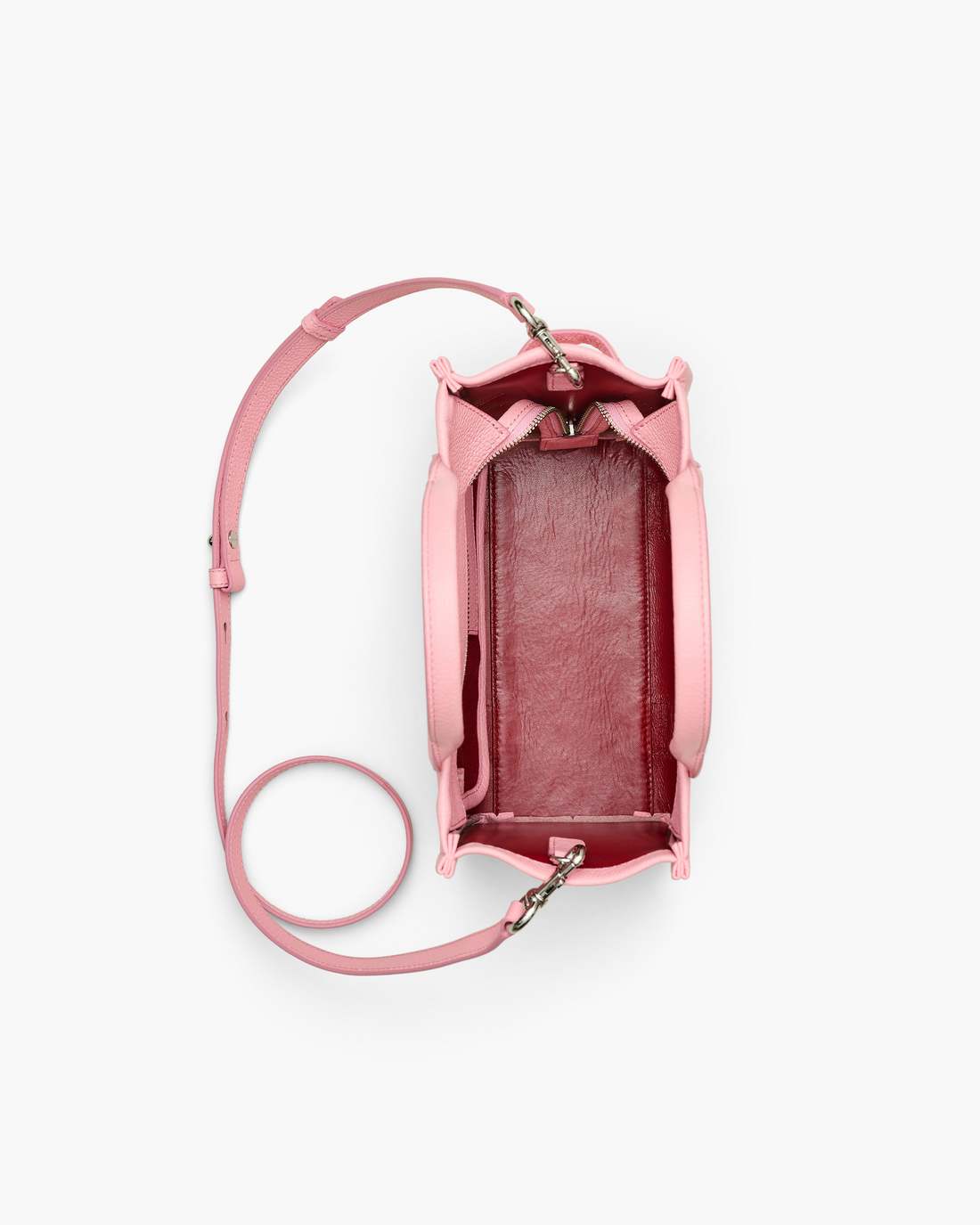 The Leather Small Tote Bag Ribbon Pink Marc Jacobs / BAGS
