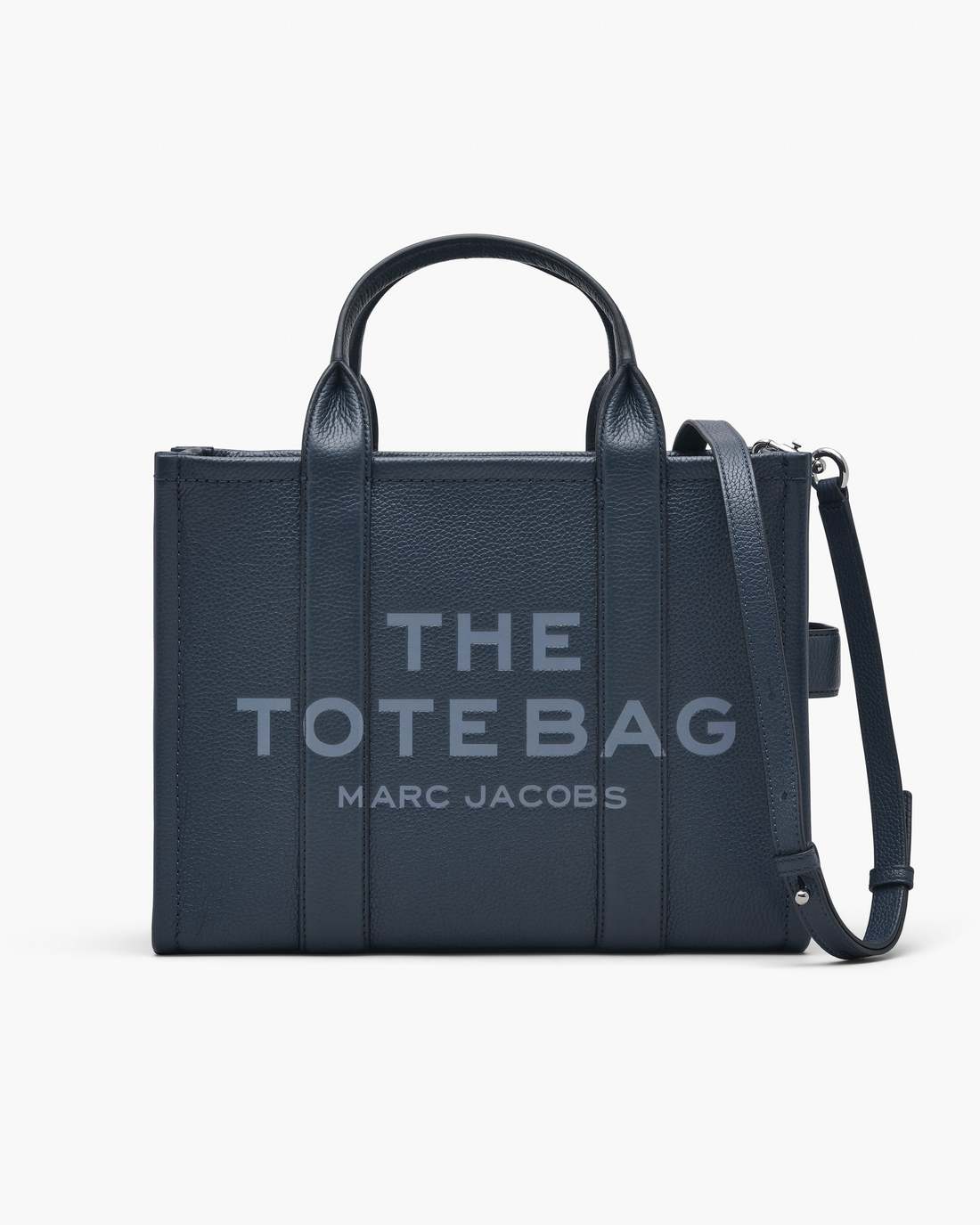 The Leather Medium Tote Bag Blue Sea Marc Jacobs / BAGS