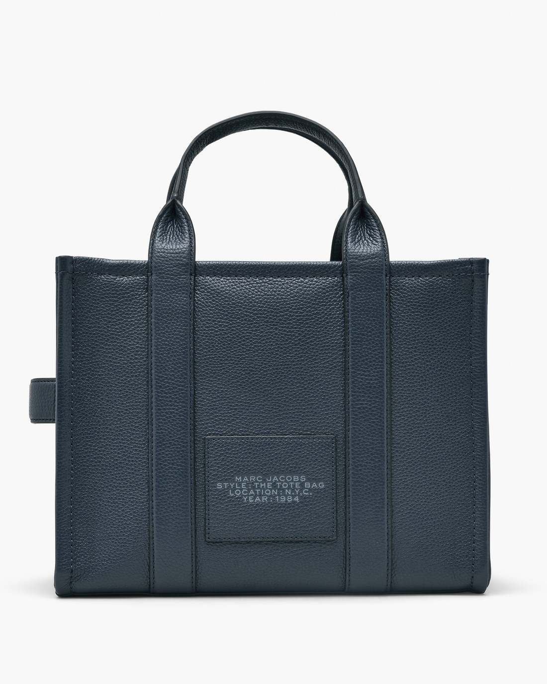 The Leather Medium Tote Bag Blue Sea Marc Jacobs / BAGS