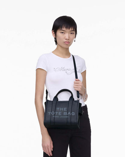 The Leather Small Tote Bag Blue Sea Marc Jacobs / BAGS