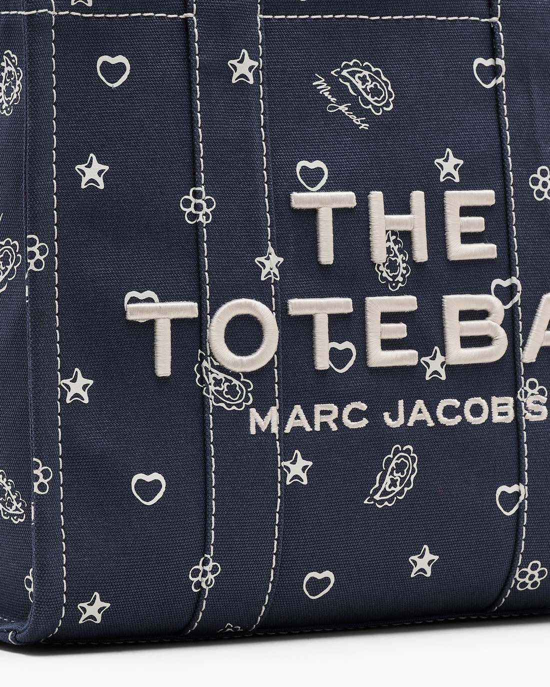 The Bandana Canvas Medium Tote Bag Navy Multi Marc Jacobs / BAGS|NEW ARRIVALS