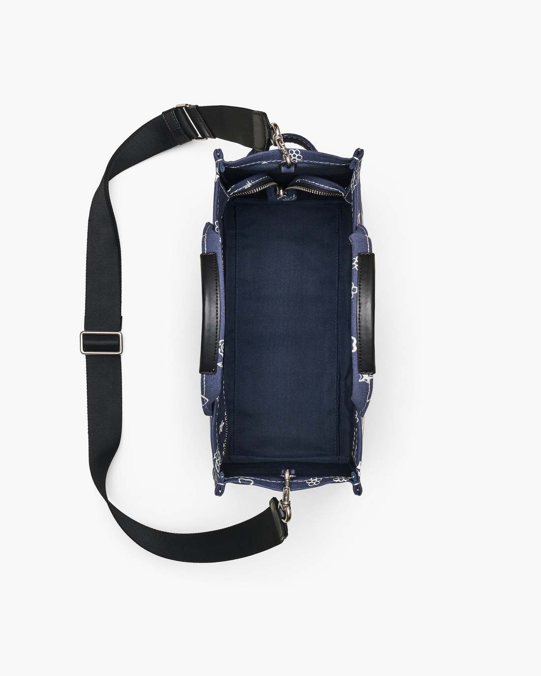 The Bandana Canvas Medium Tote Bag Navy Multi Marc Jacobs / BAGS|NEW ARRIVALS