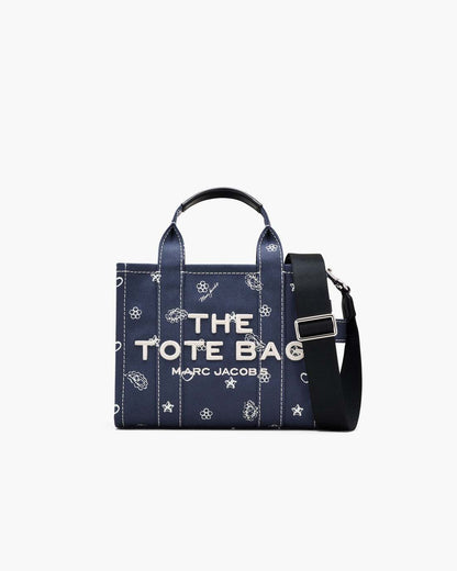 The Bandana Canvas Small Tote Bag Navy Multi Marc Jacobs / BAGS|NEW ARRIVALS