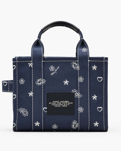 The Bandana Canvas Small Tote Bag Navy Multi Marc Jacobs / BAGS|NEW ARRIVALS