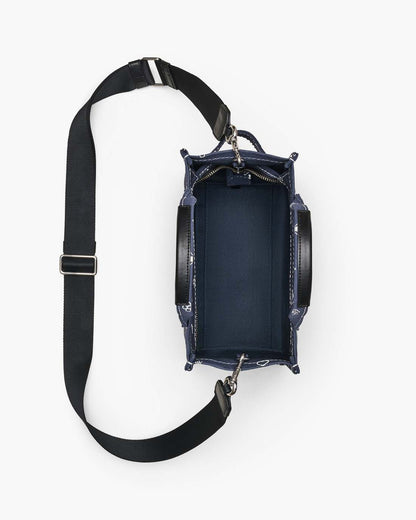 The Bandana Canvas Small Tote Bag Navy Multi Marc Jacobs / BAGS|NEW ARRIVALS