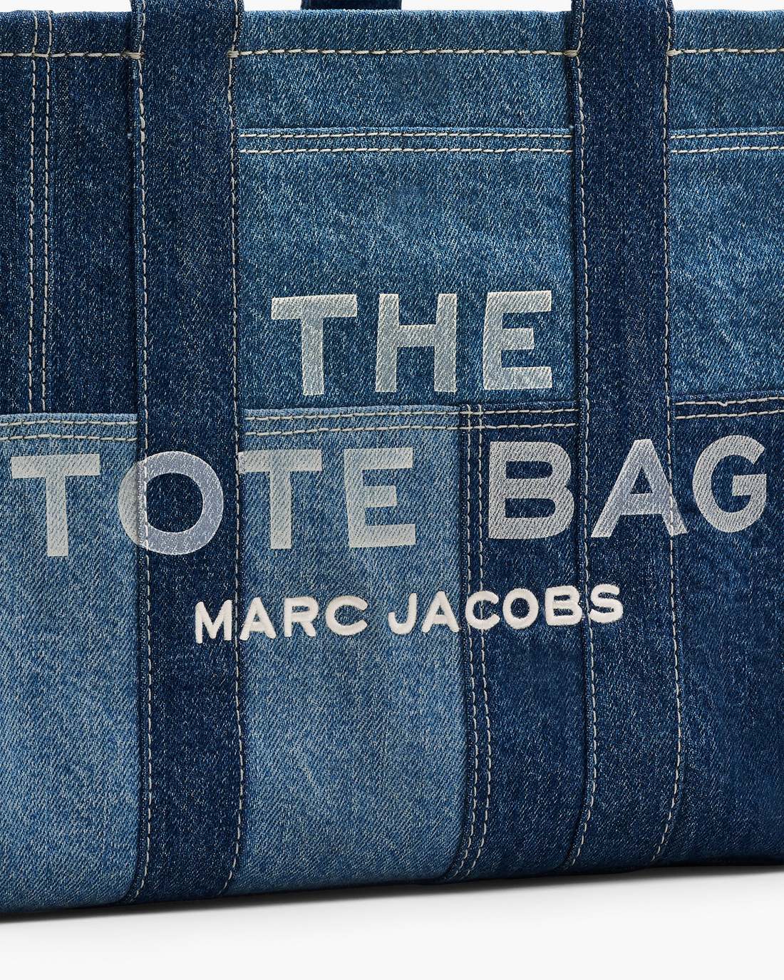 The Denim Medium Tote Bag Blue Denim Marc Jacobs / BAGS