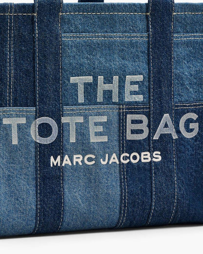 The Denim Medium Tote Bag Blue Denim Marc Jacobs / BAGS