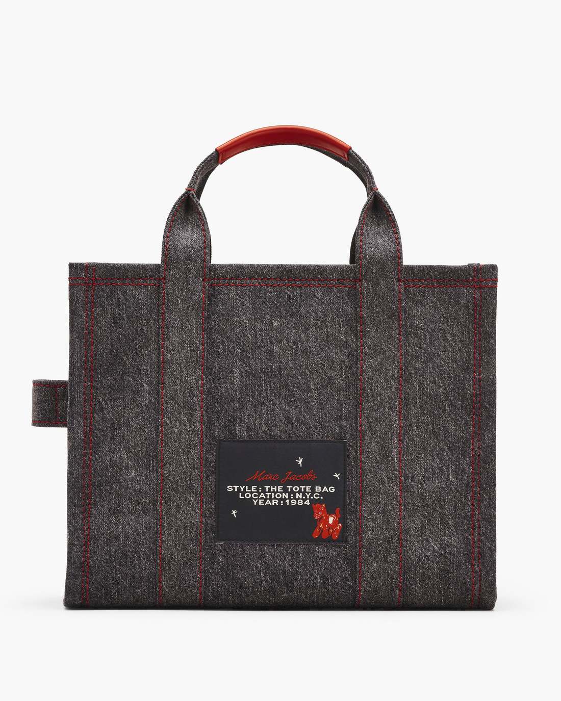 The Year Of The Horse Canvas Medium Tote Bag Black Multi Marc Jacobs / BAGS