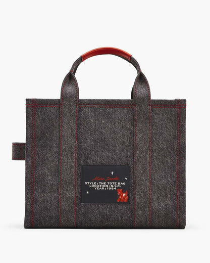 The Year Of The Horse Canvas Medium Tote Bag Black Multi Marc Jacobs / BAGS
