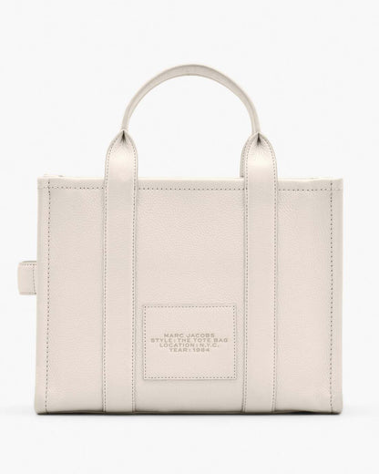 The Leather Medium Tote Bag Cotton/Silver Marc Jacobs / BAGS|NEW ARRIVALS