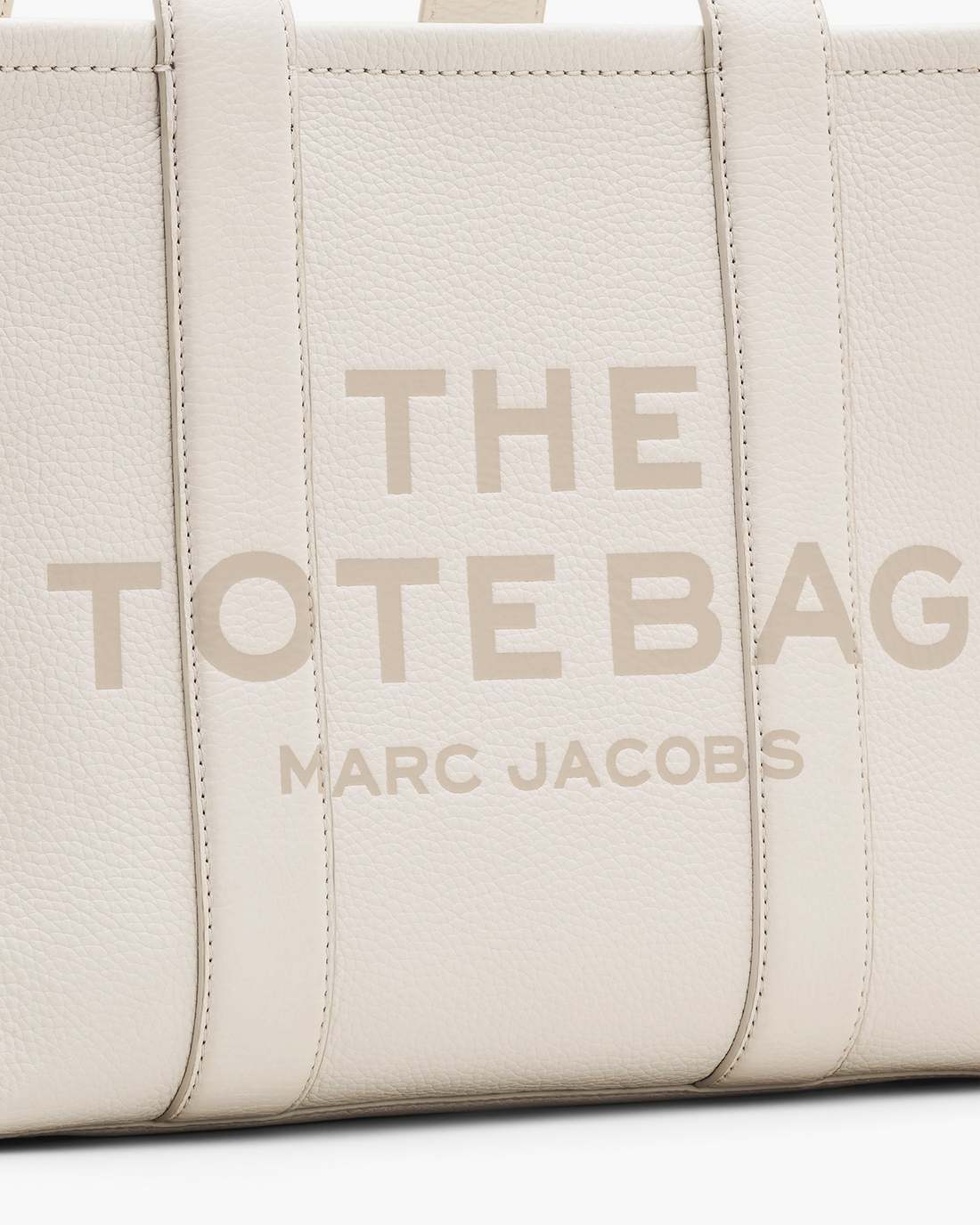 The Leather Medium Tote Bag Cotton/Silver Marc Jacobs / BAGS|NEW ARRIVALS