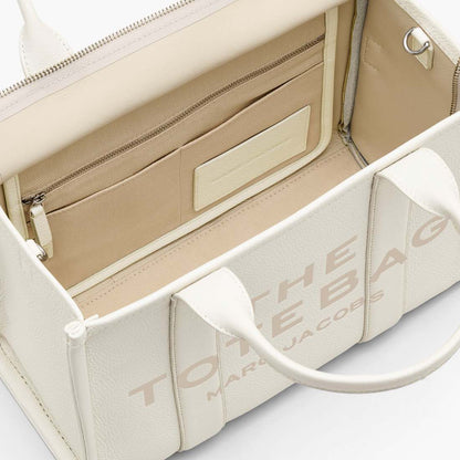 The Leather Medium Tote Bag Cotton/Silver Marc Jacobs / BAGS|NEW ARRIVALS