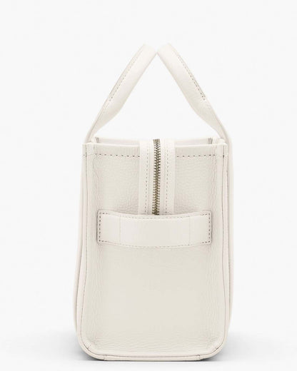 The Leather Small Tote Bag Cotton/Silver Marc Jacobs / BAGS
