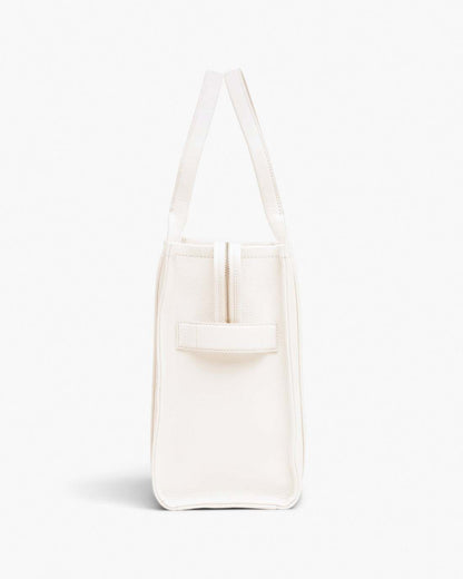 The Leather Large Tote Bag Cotton/Silver Marc Jacobs / BAGS