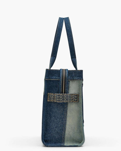 The Deconstructed Denim Large Tote Bag Indigo Multi Marc Jacobs / BAGS