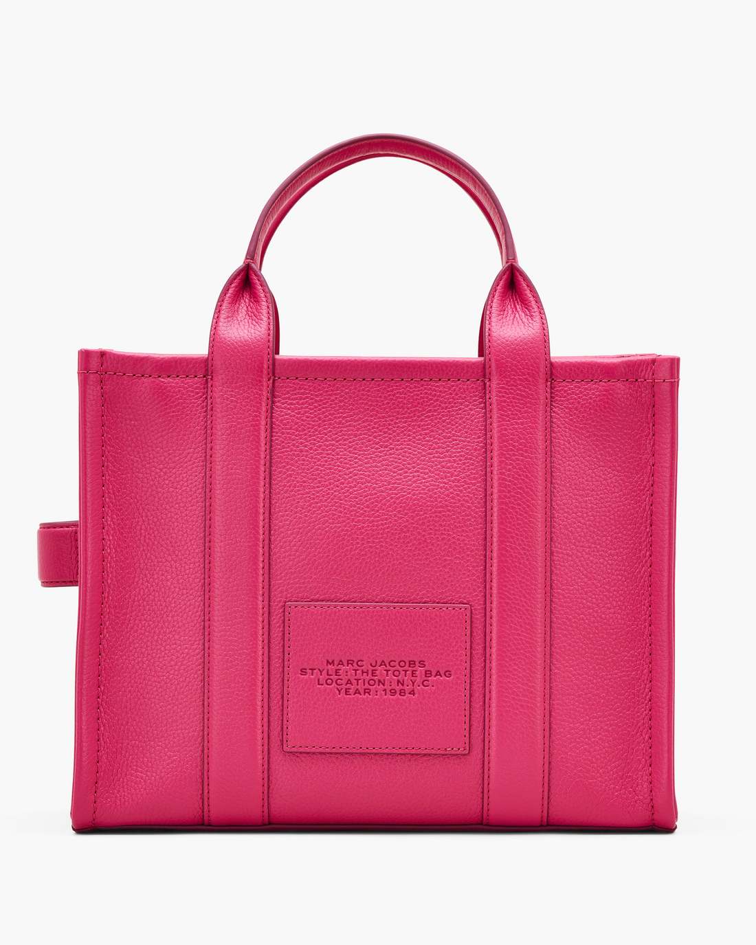 The Leather Medium Tote Bag Raspberry Pink Marc Jacobs / BAGS|NEW ARRIVALS