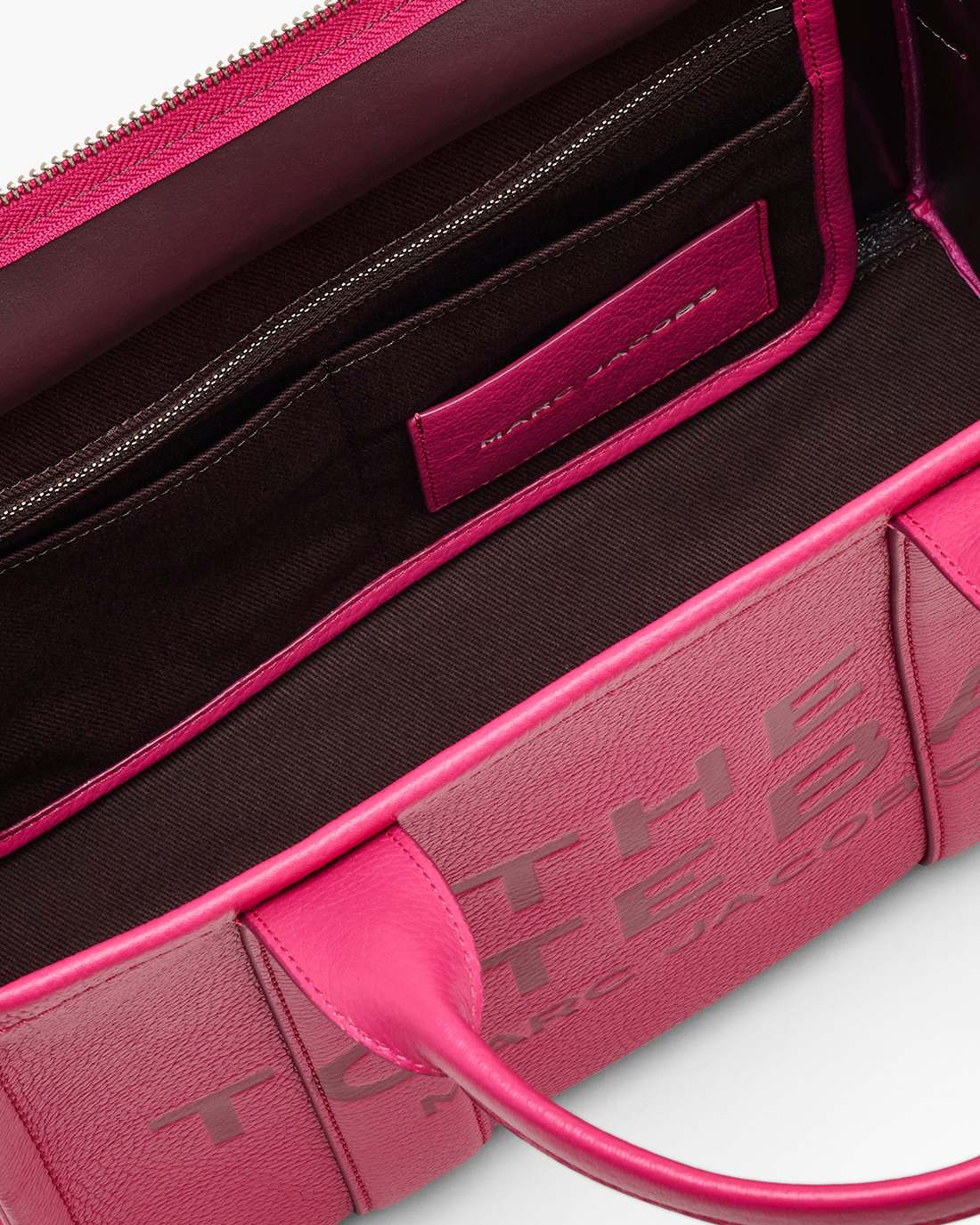The Leather Medium Tote Bag Raspberry Pink Marc Jacobs / BAGS|NEW ARRIVALS
