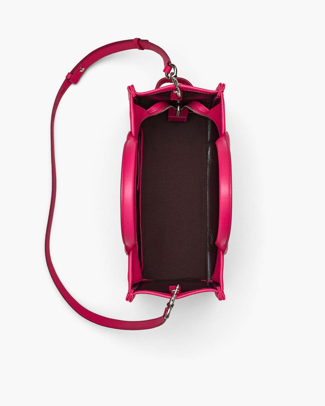 The Leather Medium Tote Bag Raspberry Pink Marc Jacobs / BAGS|NEW ARRIVALS